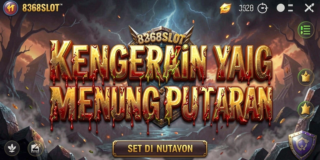 Screenshot dari 8368SLOT menampilkan gameplay menakutkan yang mendebarkan.