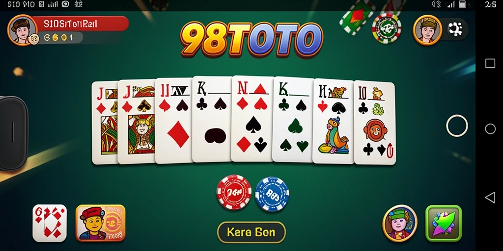 Screenshot gameplay seru 98TOTO dengan tampilan Domino yang menarik.