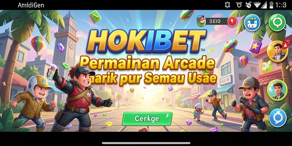 Tampilan gameplay HOKIBET yang seru dan interaktif.