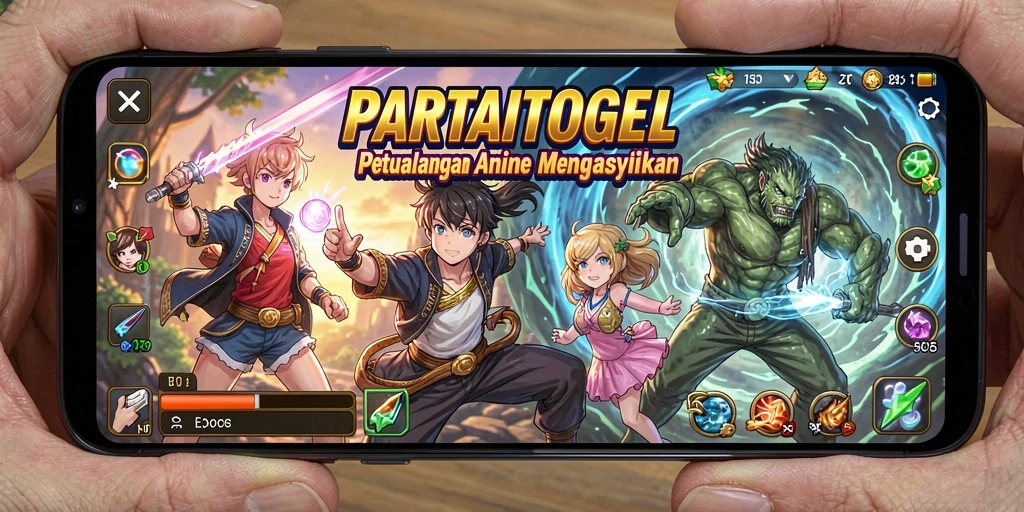 Tampilan gameplay yang memukau dan penuh aksi dalam PARTAITOGEL.